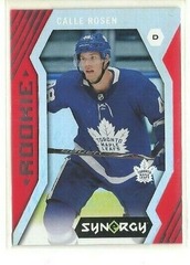 2017-18 Upper Deck Synergy Calle Rosen #54 Rookie Red Toronto Maple Leafs